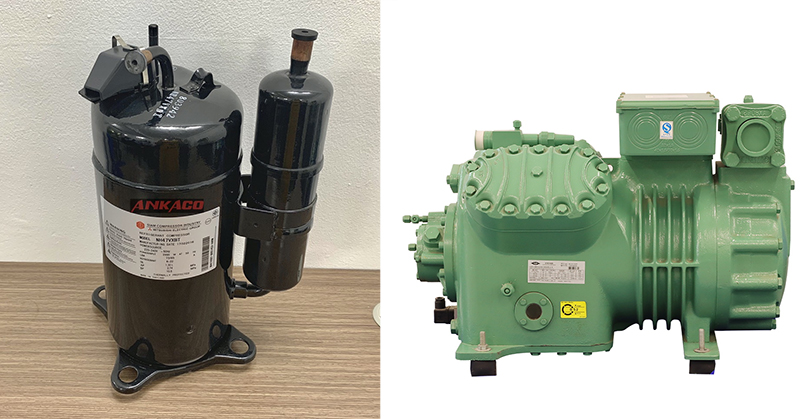 Sự khác biệt giữa loại máy nén lạnh bán kín và máy nén lạnh kín cho kho lạnh3