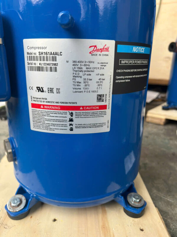 Máy Nén Danfoss SH161A4ALC Hàng Mới Sẵn Hàng Tại Kho