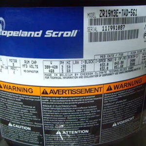 Máy Nén ZR19M3E-TWD-561 Sẵn Hàng Giá Tốt