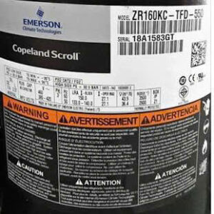 Máy Nén ZR160KC-TFD-550 Hàng Mới COCQ Đầy Đủ